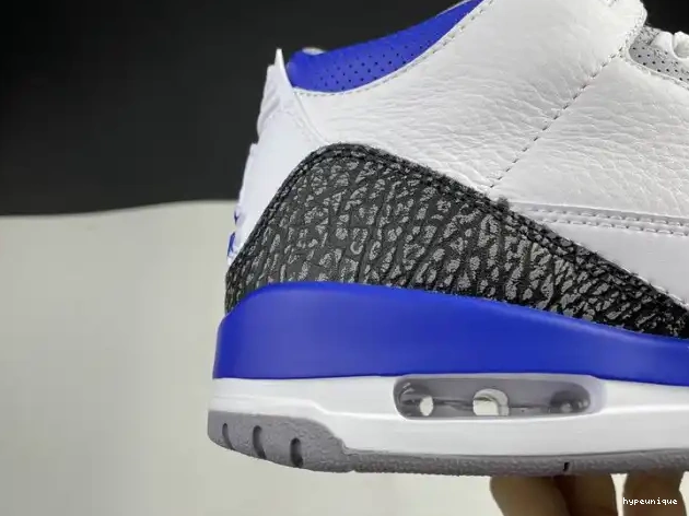 HYPE Blue Jordan CT8532-145 Air 3 Racer 0326